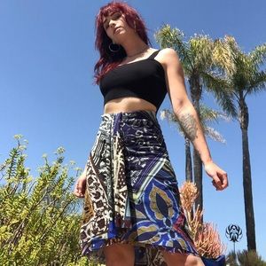 Vtg Fuzzi Skirt